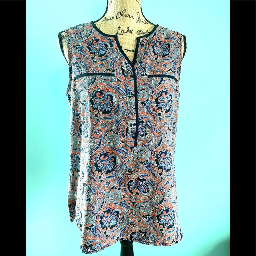 Ann Taylor Sleeveless Shell Top R2019